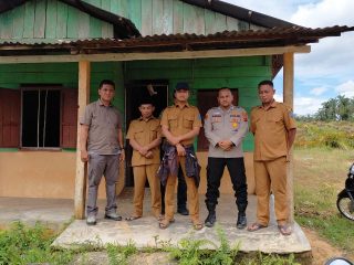 Respon Cepat Laporan Warga, Polsek Bilah Hulu Lakukan Giat GSN di Dusun Mual Mas