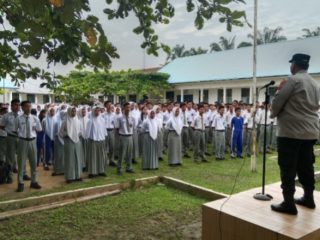 Cooling System di SMA Negeri 1 Pangkatan, Ajak Pelajar Jauhi Narkoba dan Tindakan Melawan Hukum