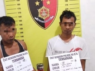 Respon Cepat Laporan Warga Polsek Na IX-X Tangkap Pelaku Sabu di Dusun III Simpang Marbau