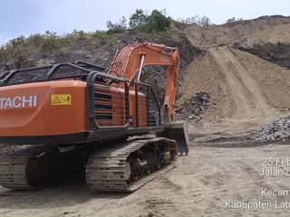 Galian C Diterang Bulan Kecamatan Aek Natas Rusak Lingkungan Diduga Gunakan BBM Subsidi