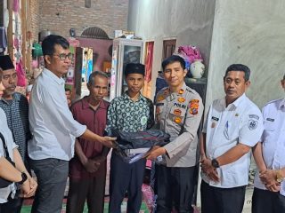 Polres Labuhanbatu Hadirkan Trauma Healing Untuk Fauzan Korban Bullying di Media Sosial