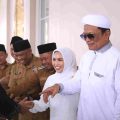 Bupati  dan Wakil Bupati Labuhanbatu Hadiri Halal Bilhalal di Mesjid Raya Ujung Bandar
