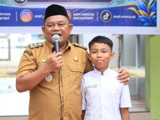 Wakil Bupati Labuhanbatu Menjadi Motivasi Pada Masa Ta'aruf SMPIT Arrozaq Rantauprapat