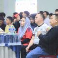 Bupati Nobar bersama Masyarakat Labuhanbatu di Gedung serbaguna Rumdis jalan WR supratman.