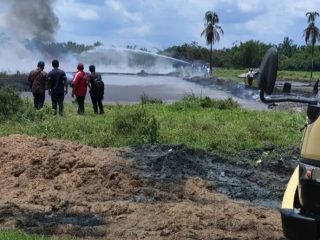 Cuaca Panas Ekstrem, Kolam Deoiling PKS Dolok Ilir Nyaris Picu Kebakaran
