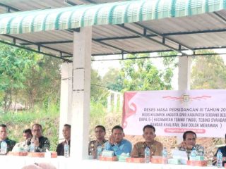 Reses DPRD Sergai di Dolok Merawan, Warga Minta Jalan Desa Naga Raja 1 Segera Dibangun 
